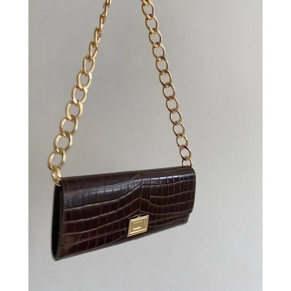 Anthropologie A.CLOUD Wrap Clutch w/Chain Straps $362